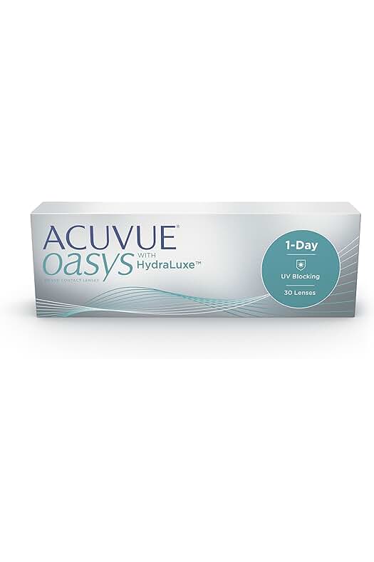 Lentes de contacto ACUVUE OASYS 1-DAY: comodidad y protección UV para tus ojos.