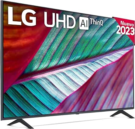 LG 50UR78006LK: Smart TV 4K UHD con webOS23, HDR10, y Control por Voz