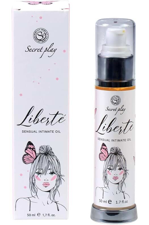 Liberté Secret Play - Aceite Hidratante Íntimo para Mejorar la Libido y las Relaciones Íntimas