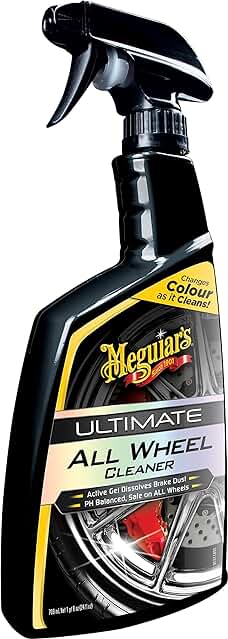 Limpia Llantas Ultimate: Meguiars, limpiador de llantas de alto rendimiento, 710 ml, 1 unidad.