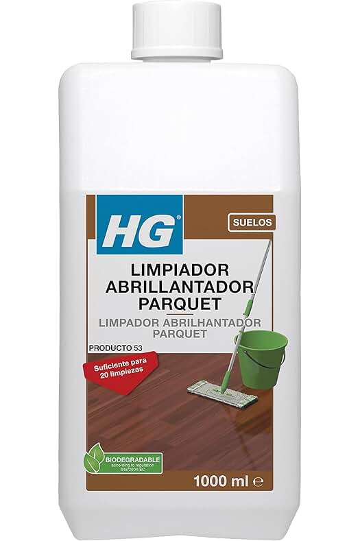 Limpiador para Suelos de Madera - Restaura y Abrillanta con Fragancia Fresca - 1 litro