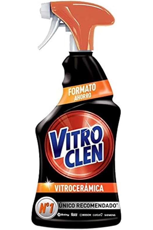 Limpiador Vitrocerámica en spray con acción protectora y desengrasante - 450 ml