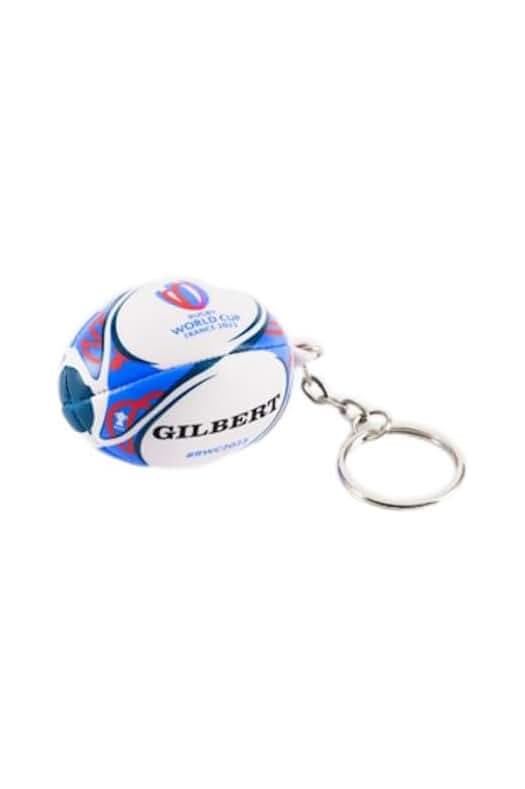 Llavero de rugby Copa del Mundo RWC23 - Balón de diseño exclusivo de Gilbert
