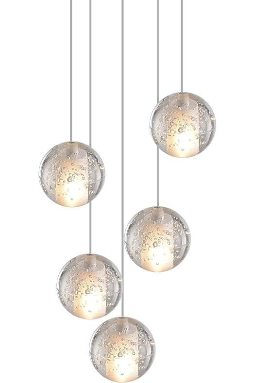 Lámpara colgante LED contemporánea de diseño elegante para iluminar tu hogar con estilo.