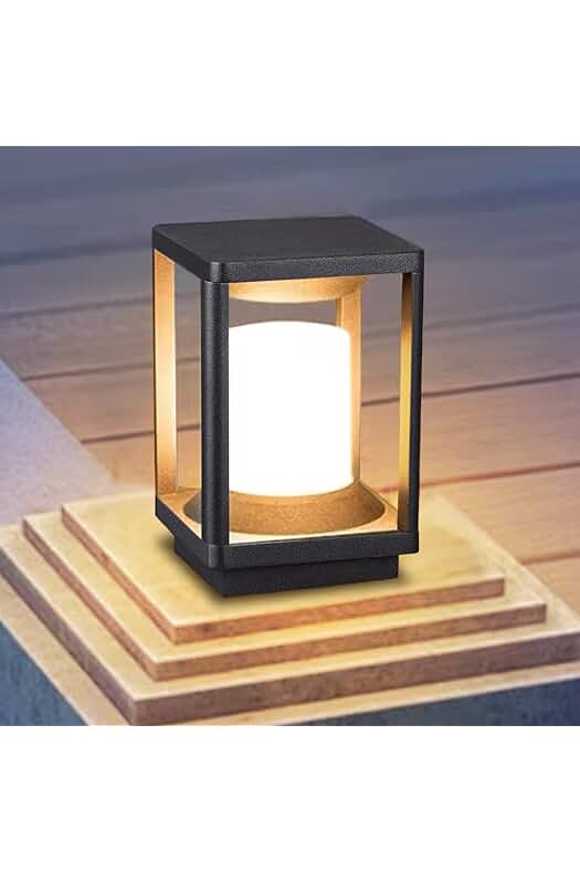 Lámpara de exterior Dr.lazy 18W, estilo farola clásica para jardin y terraza.