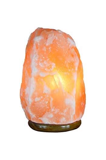 Lámpara de sal Himalaya natural de 2/3kg para mejorar el ambiente y la salud.