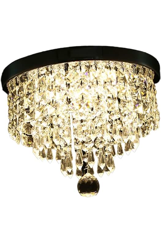 Lámpara de Techo Empotrada Uonlytech - Elegancia Moderna en Cristal.