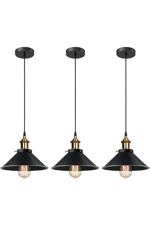 Lámparas colgantes de estilo vintage para iluminar tu comedor, cocina, salón, bar y restaurante.