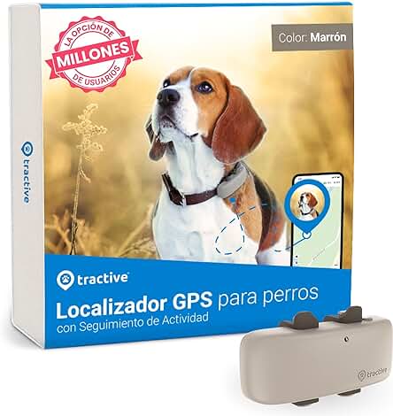 Localizador GPS para perros: Rastreo en tiempo real, alertas de seguridad y seguimiento de actividad.