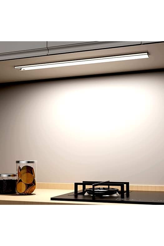 Luz de Armario con Sensor de Movimiento Recargable - Ilumina tus espacios con comodidad y eficiencia.
