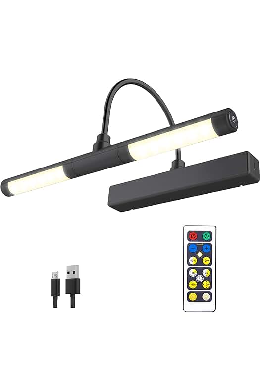 Luz inalámbrica para cuadros con control remoto: Ilumina tus obras de arte sin cables.