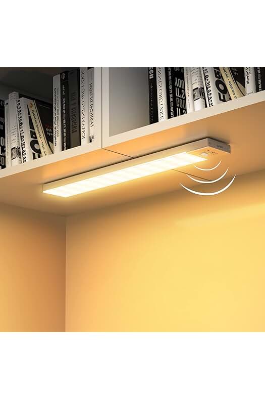 Luz LED Magnética con Sensor de Movimiento y Luz Cálida para Armario - 2 Piezas