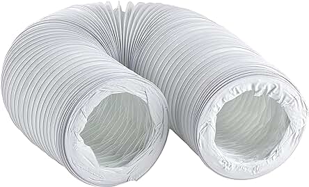 Manguera de PVC flexible de 150mm para aire acondicionado, campana extractora y secadora.