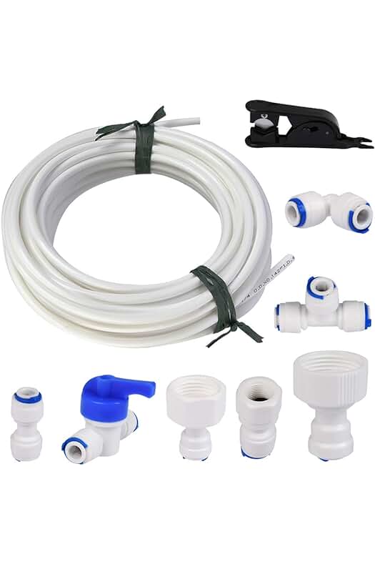 Manguera de Suministro de Agua Universal de 15 Metros para Refrigeradores Europeos/Americanos.