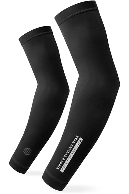 Manguitos ciclismo térmicos SIROKO ColdBlock: la protección perfecta para tus brazos en invierno.
