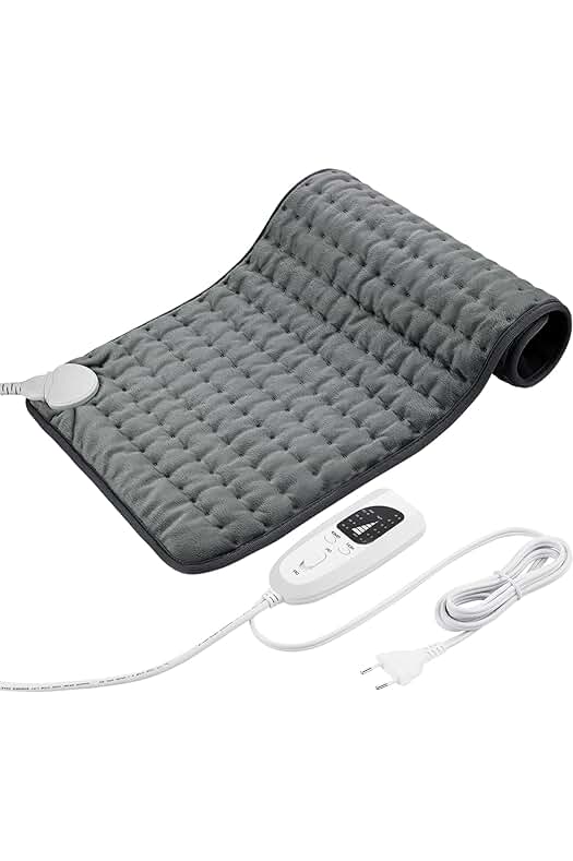 Manta Calefactora Lumbar de Franela Suave, Ideal para Aliviar el Dolor y Relajar los Músculos
