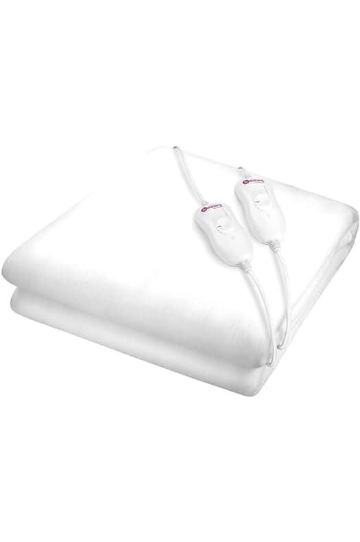 Manta Eléctrica Doble UP210D | Tamaño 150x160 cm | 3 Niveles de Temperatura | Poliéster 100%