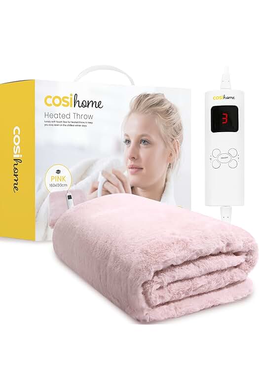 Manta Eléctrica Térmica de Lujo Ultra Suave Cosi Home