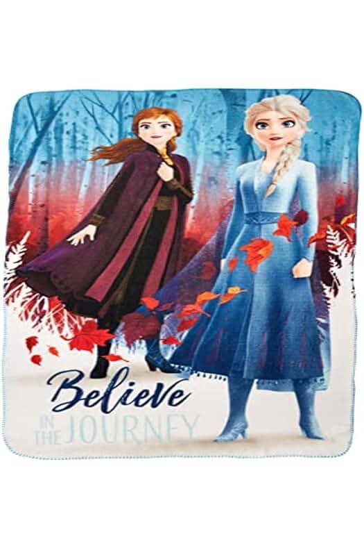 Manta para Cama Disney Frozen Polar 2 - Textiles del Hogar Unisex Adulto, Multicolor, única.