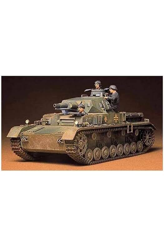 Maqueta Tamiya WWII Panzerkampfwagen IV Ausführung D en escala 1:35 (300035096), ideal para coleccionistas.