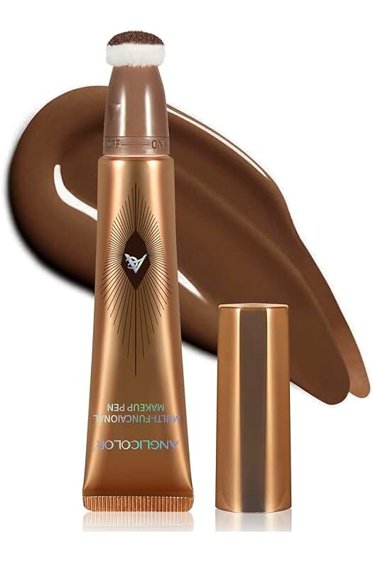 Maquillaje líquido para contorno con aplicador de almohadilla - Duración prolongada (02#)