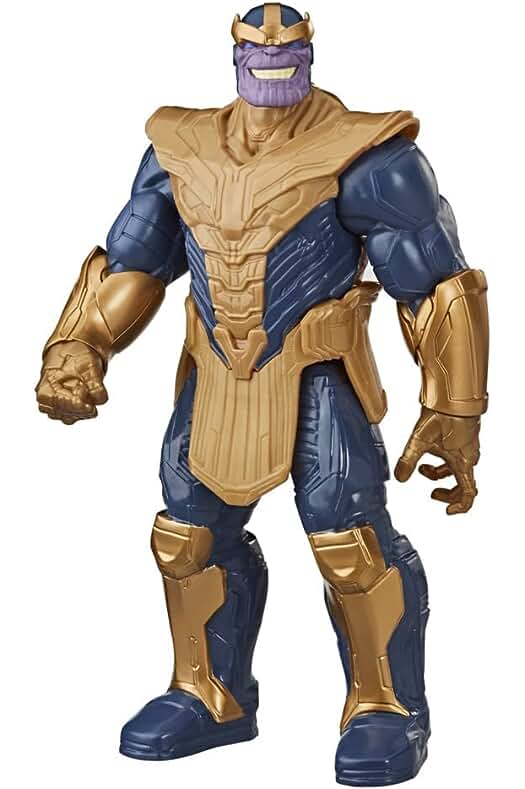 Marvel Avengers Titan Hero Series Deluxe Thanos Action Figure - Ultimate Collectible for Kids 4+!