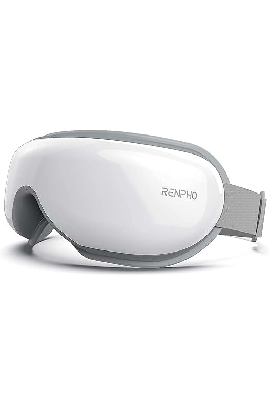 Masajeador de ojos RENPHO Eyeris: alivia la tensión ocular y mejora el sueño.