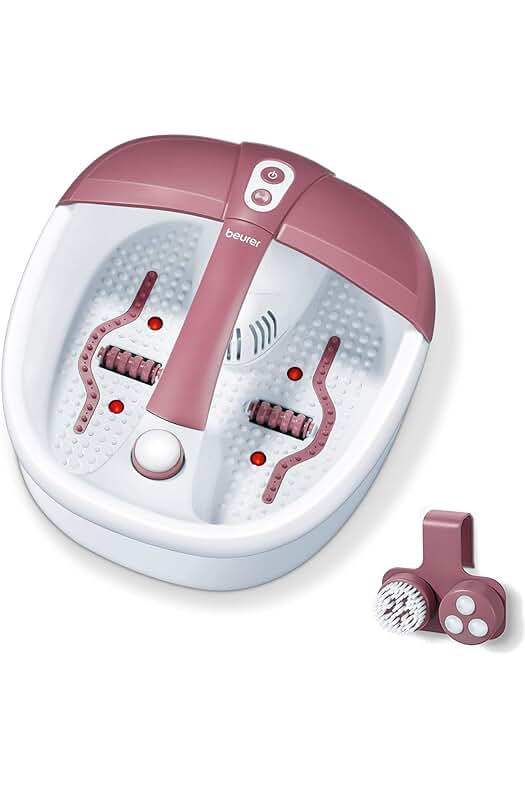 Masajeador de pies Beurer FB 35: relajación y bienestar con hidromasaje y aromaterapia.