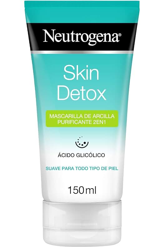 Mascarilla purificante de arcilla Neutrogena - Limpieza y cuidado diario para tu piel - 150 ml.