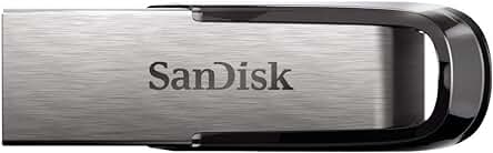 Memoria flash USB 3.0 SanDisk Ultra Flair de 64 GB: velocidad y elegancia en negro/plateado