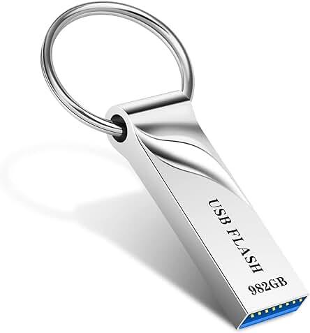 Memoria USB Almacenamiento de Datos de Alta Velocidad: Pullheart USB 3.0 de 982GB