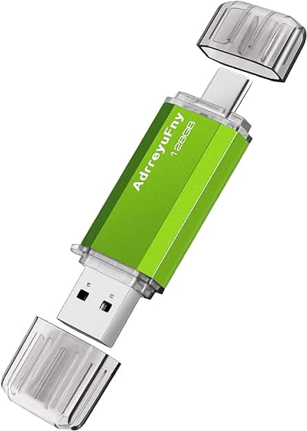 Memoria USB C de 128GB: Almacenamiento externo rápido y portátil para tus dispositivos.