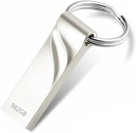 Memoria USB de alta velocidad y capacidad de 982GB con USB 3.0 y resistente al agua
