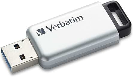 Memoria USB segura: VERBATIM Store n Go Secure Pro con cifrado de 16GB.