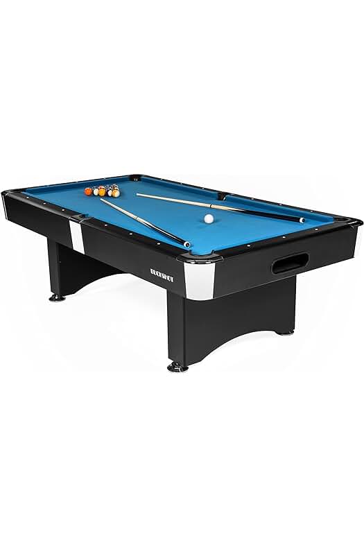 Mesa de Billar 7ft Manhattan - Billar Americano con Retorno Automático de Bolos.