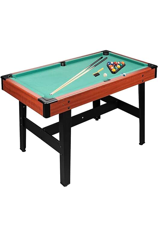 Mesa de billar para toda la familia con accesorios incluidos - 122 x 67 x 78 cm.