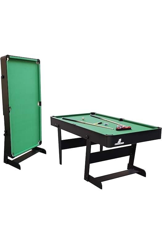 Mesa de Billar Plegable Hustle L - 5ft | Ideal para niños y adultos.
