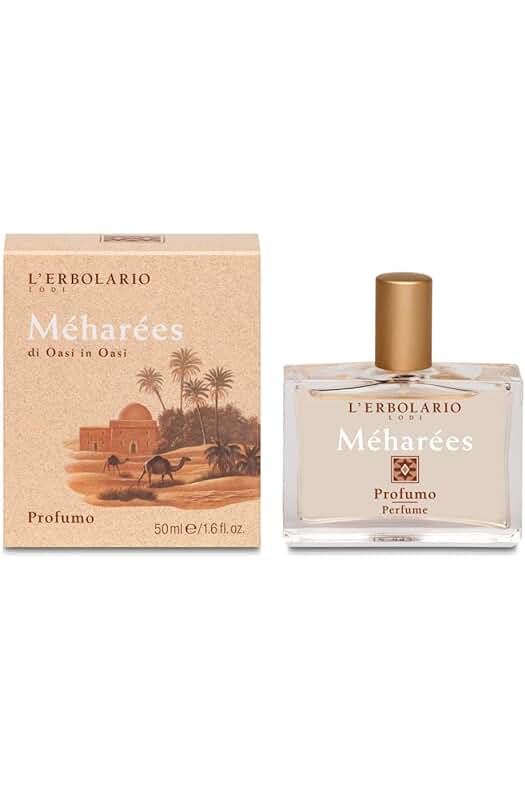 Méharées: El Perfume Unisex de LErbolario con una Fragancia de Ámbar, Tamaño 50 ml