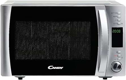 Microondas con Grill Candy CMXG 22DS, potente y espacioso para tus necesidades culinarias.