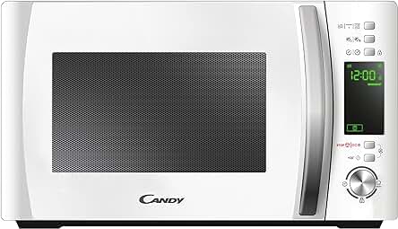 Microondas con grill Candy CookinApp CMXG20DW, 20L, Digital, App simply-Fi, 40 programas automáticos