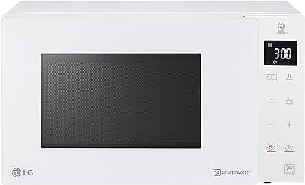 Microondas con grill LG MH6535GDH - Potente, eficiente y fácil de limpiar, en color blanco.