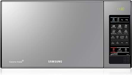 Microondas con Grill SAMSUNG GE83X: Potencia y Capacidad en un diseño elegante y funcional.