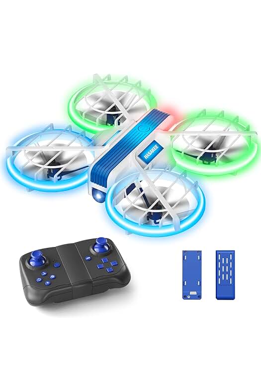 Mini Drone para Niños: Divertido y Seguro Juguete de Vuelo con Luces, Modo sin Cabeza y 3D Flip