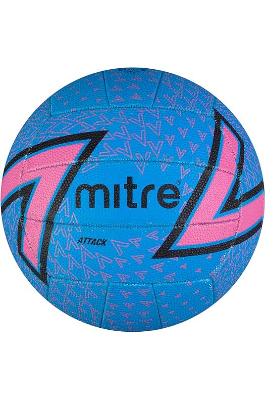 Mitre Ataque Netball: Unisex Adulto, el balón perfecto para tus jugadas de ataque.
