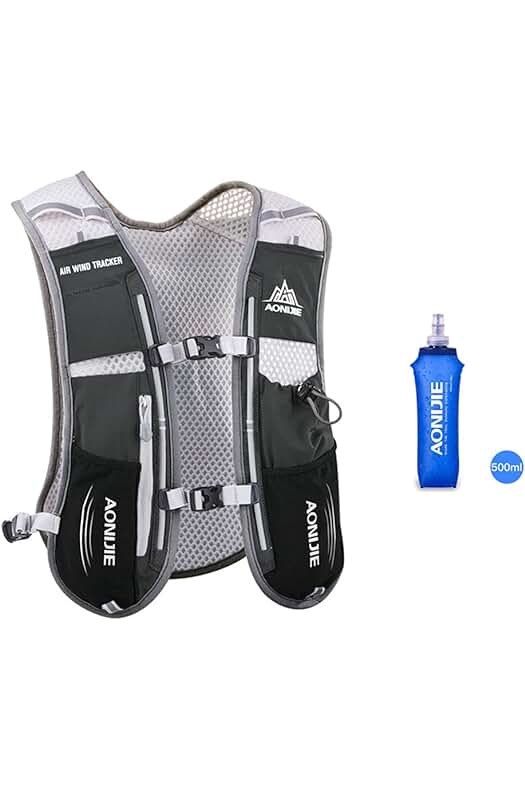Mochila de Hidratación para Trail Running: Cómoda y Ligera para Hidratarte en tus Carreras.