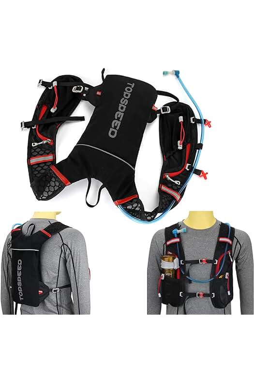 Mochila de Hidratación Ultraligera para Correr, Ciclismo y Excursionismo - Resistente al Agua