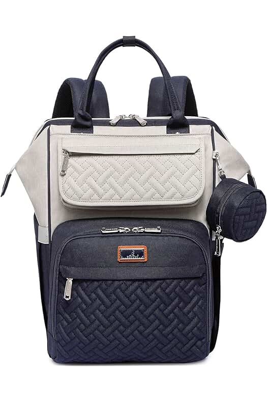 Mochila de Pañales BabbleRoo: Práctica, espaciosa y versátil para mamá y papá.