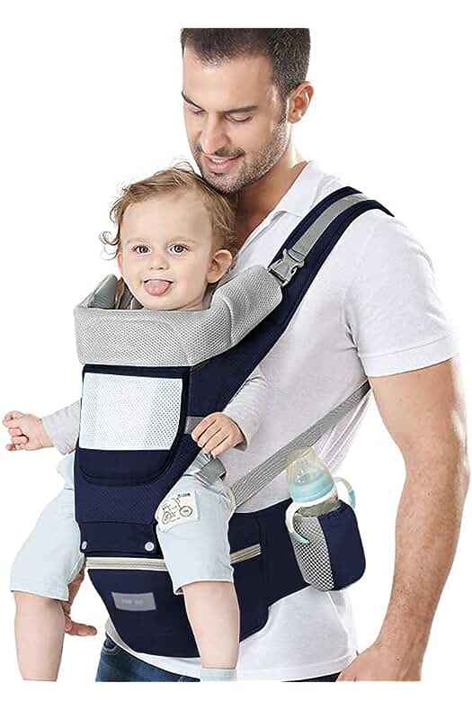 Mochila Ergonómica Portabebés: Comodidad y seguridad para llevar a tu bebé en todas las posiciones.