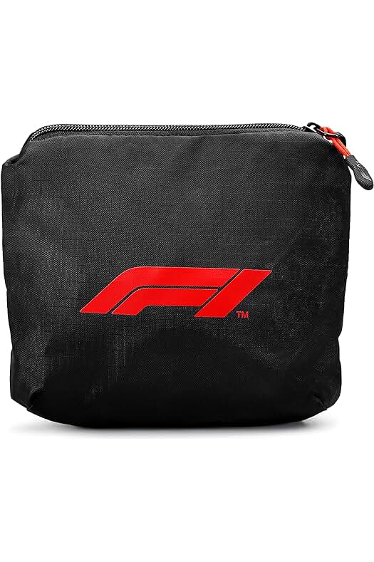 Mochila plegable oficial de la Fórmula 1 en color negro - Talla única