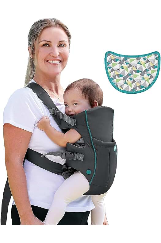 Mochila portabebés ergonómica Infantino Swift Classic: cómoda y segura para tu recién nacido